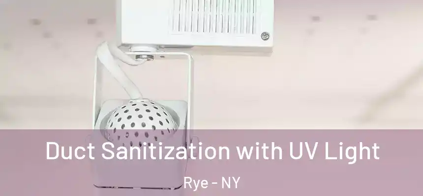  Duct Sanitization with UV Light Rye - NY