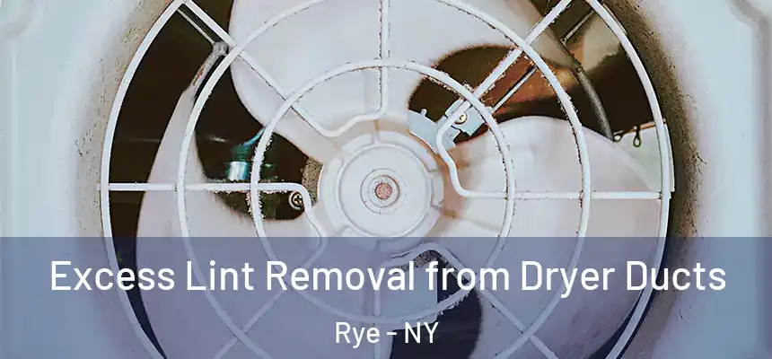  Excess Lint Removal from Dryer Ducts Rye - NY